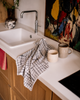 Classic Black & White Kitchen Towel
