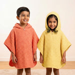 Kids Hooded Ponchos