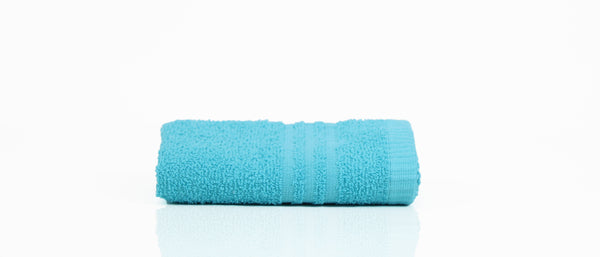 Luna (Super Light Towels) Face Towel 12x20 / Blue bath