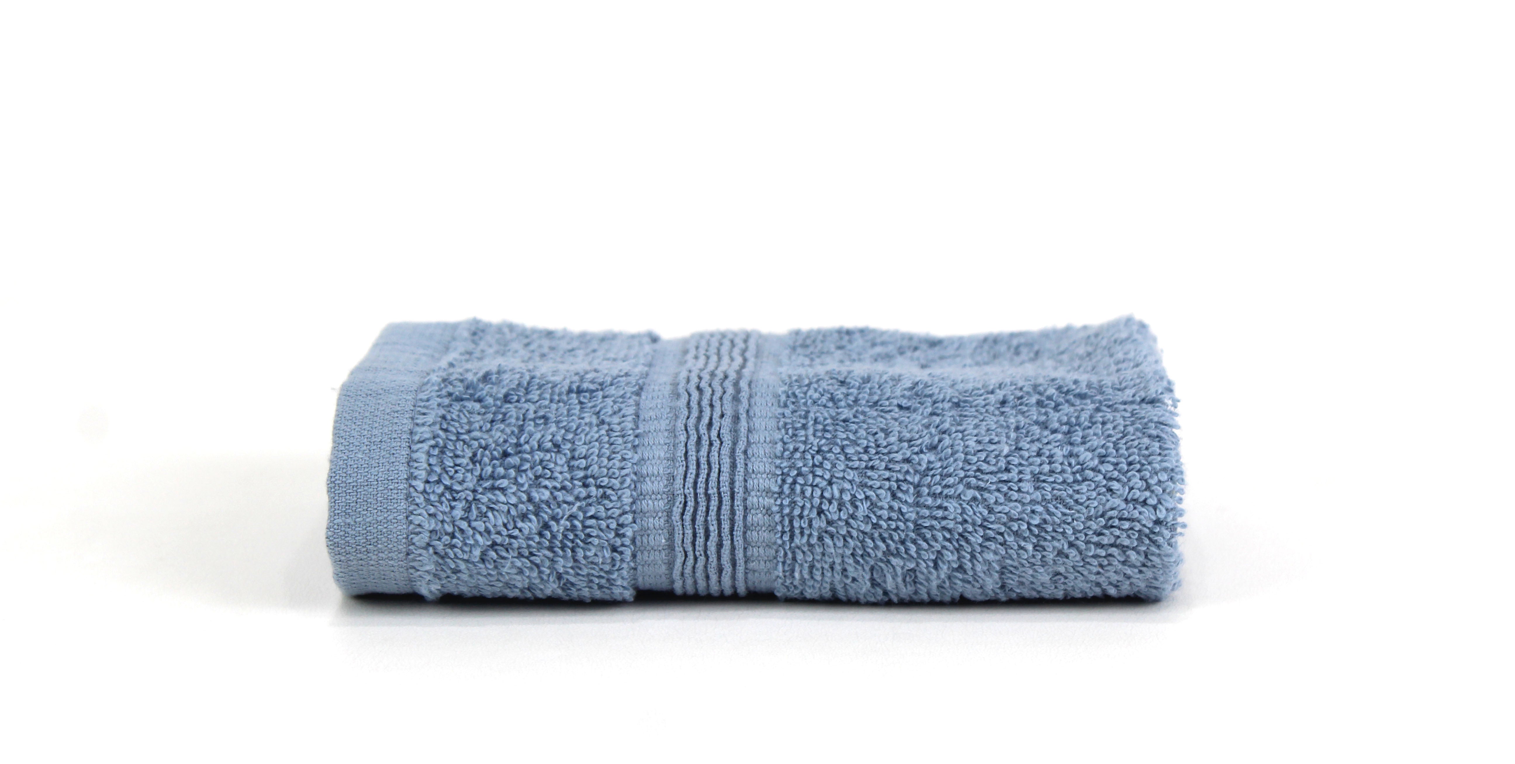 Premium Face Towel 12x12 / Denim Blue bath