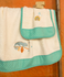 Kids Towel Sets Set 12x20+ 27x52 / Cute Chameleon baby