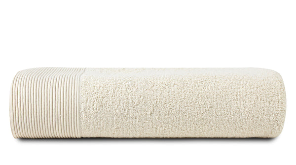 Zane XL Bath Towel 35x60 / Cream bath